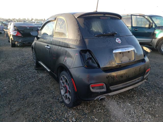 Photo 2 VIN: 3C3CFFBR3CT115889 - FIAT 500 SPORT 