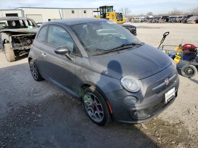 Photo 3 VIN: 3C3CFFBR3CT130456 - FIAT 500 SPORT 