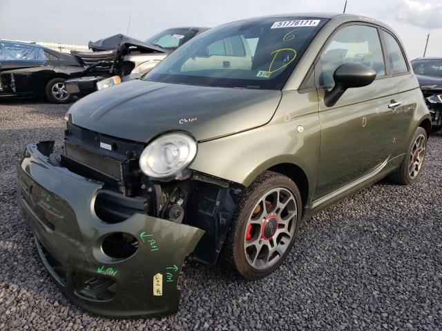 Photo 1 VIN: 3C3CFFBR3CT130487 - FIAT 500 SPORT 