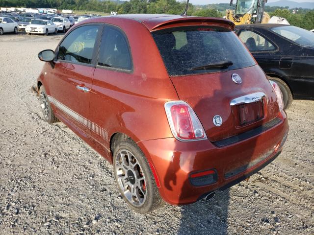 Photo 2 VIN: 3C3CFFBR3CT165837 - FIAT 500 SPORT 