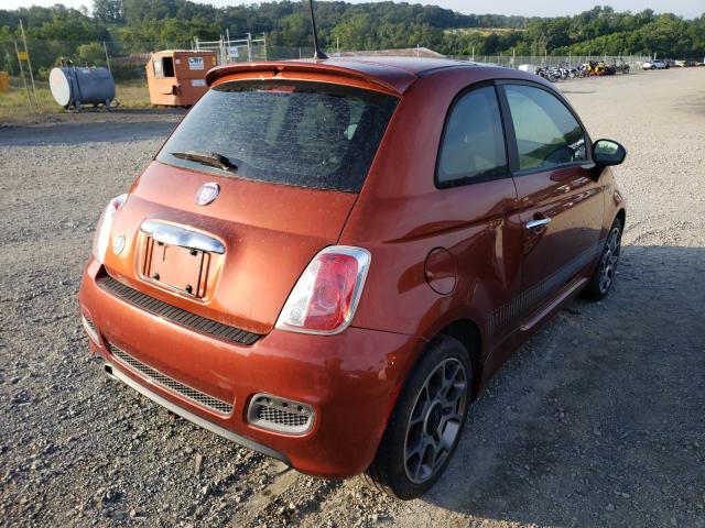 Photo 3 VIN: 3C3CFFBR3CT165837 - FIAT 500 SPORT 