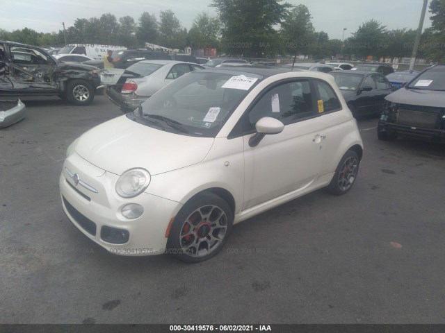 Photo 1 VIN: 3C3CFFBR3CT171606 - FIAT 500 