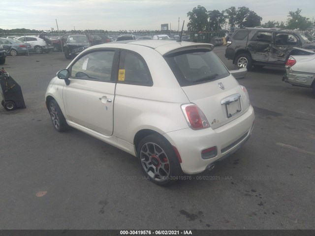 Photo 2 VIN: 3C3CFFBR3CT171606 - FIAT 500 