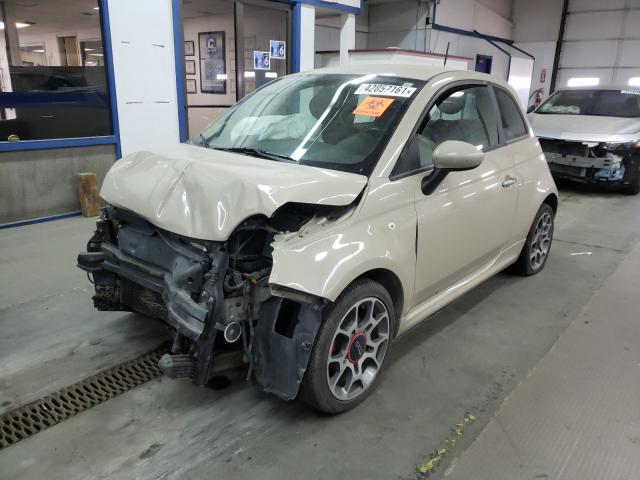 Photo 1 VIN: 3C3CFFBR3CT314229 - FIAT 500 SPORT 