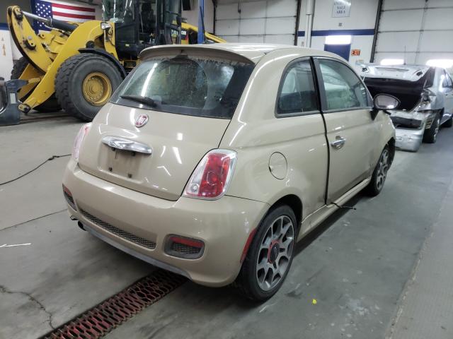 Photo 3 VIN: 3C3CFFBR3CT314229 - FIAT 500 SPORT 