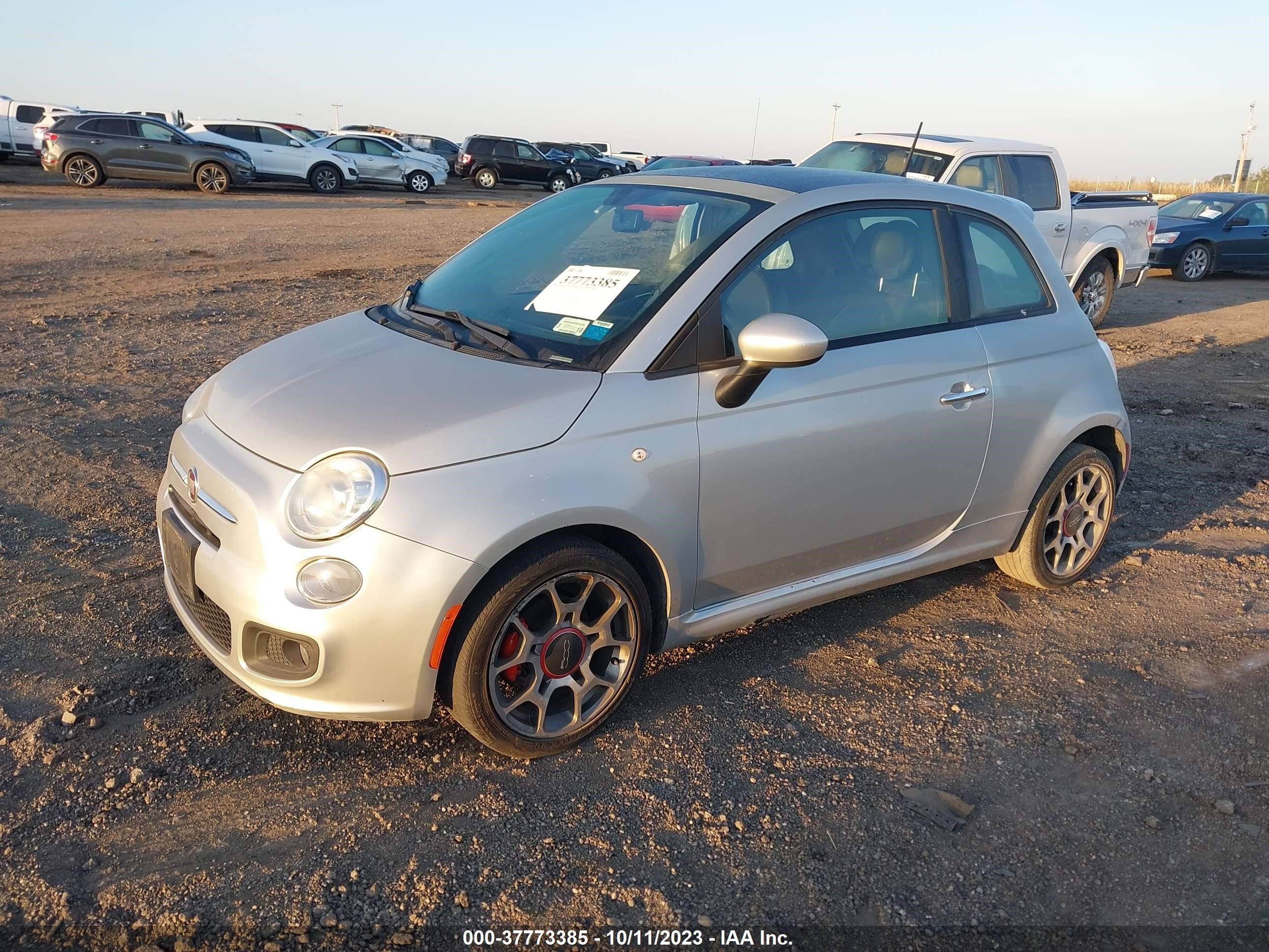 Photo 1 VIN: 3C3CFFBR3CT321908 - FIAT 500 