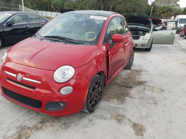 Photo 1 VIN: 3C3CFFBR3CT347781 - FIAT 500 SPORT 