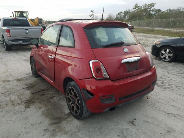 Photo 2 VIN: 3C3CFFBR3CT347781 - FIAT 500 SPORT 