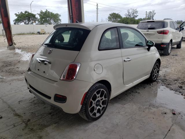 Photo 3 VIN: 3C3CFFBR3CT357579 - FIAT 500 SPORT 