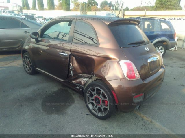 Photo 1 VIN: 3C3CFFBR3CT360725 - FIAT 500 