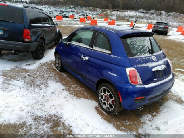 Photo 2 VIN: 3C3CFFBR3CT365780 - FIAT 500 