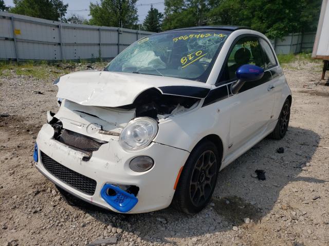 Photo 1 VIN: 3C3CFFBR3CT500286 - FIAT 500 SPORT 