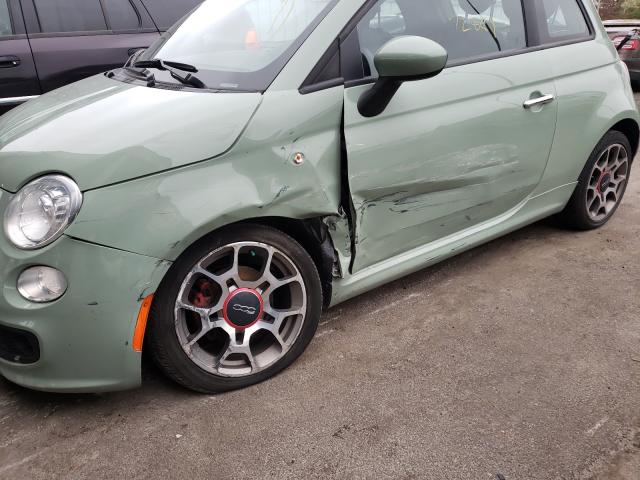 Photo 8 VIN: 3C3CFFBR3DT523116 - FIAT 500 SPORT 