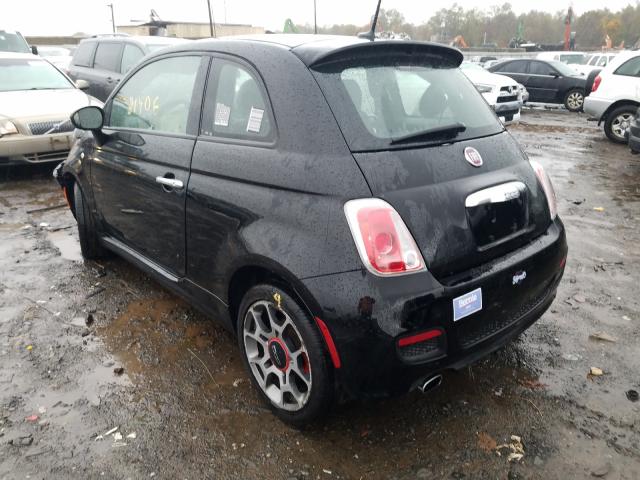 Photo 2 VIN: 3C3CFFBR3FT721570 - FIAT 500 SPORT 