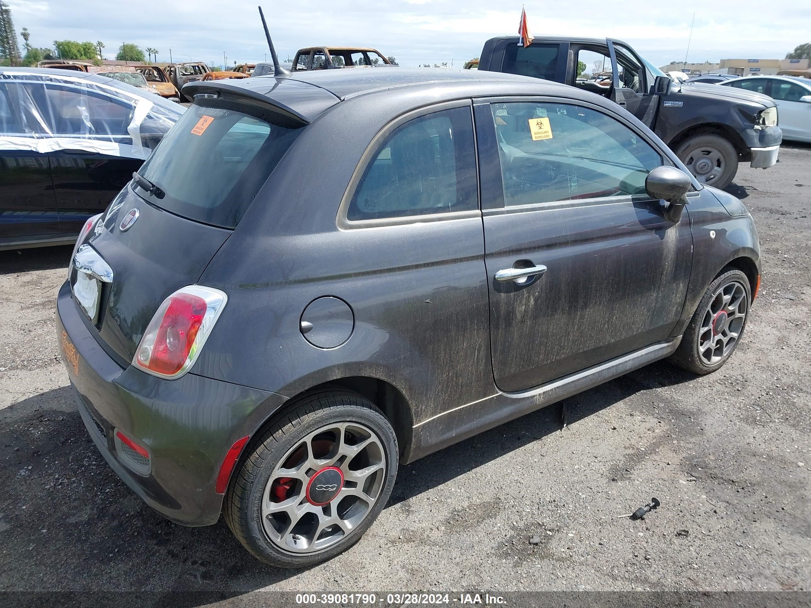 Photo 3 VIN: 3C3CFFBR3FT753662 - FIAT 500 