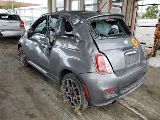 Photo 2 VIN: 3C3CFFBR4CT100446 - FIAT 500 SPORT 