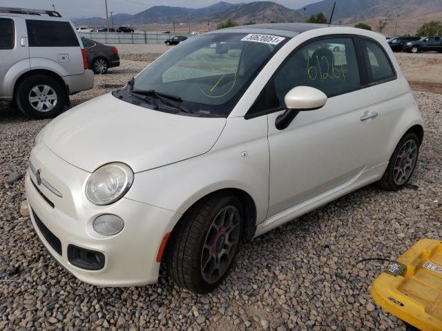 Photo 1 VIN: 3C3CFFBR4CT106103 - FIAT 500 SPORT 