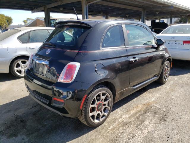 Photo 3 VIN: 3C3CFFBR4CT115545 - FIAT 500 SPORT 