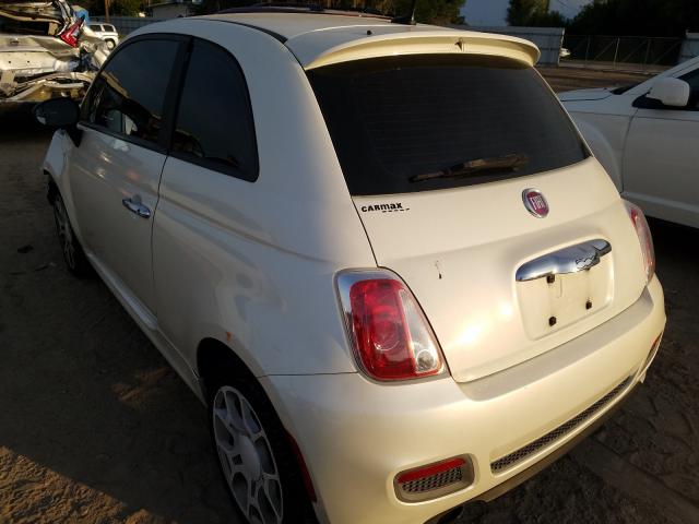 Photo 2 VIN: 3C3CFFBR4CT127484 - FIAT 500 SPORT 