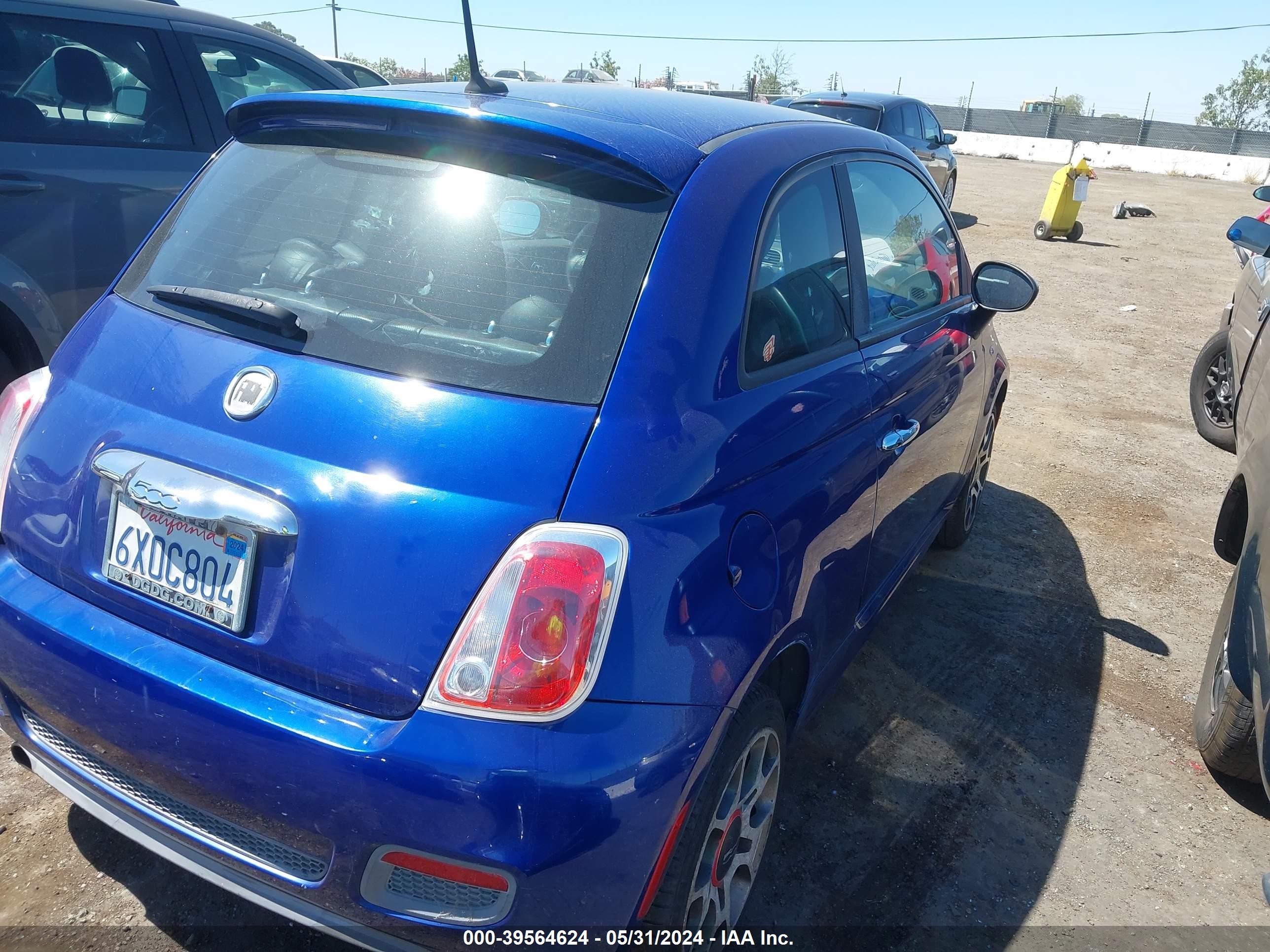 Photo 3 VIN: 3C3CFFBR4CT211496 - FIAT 500 