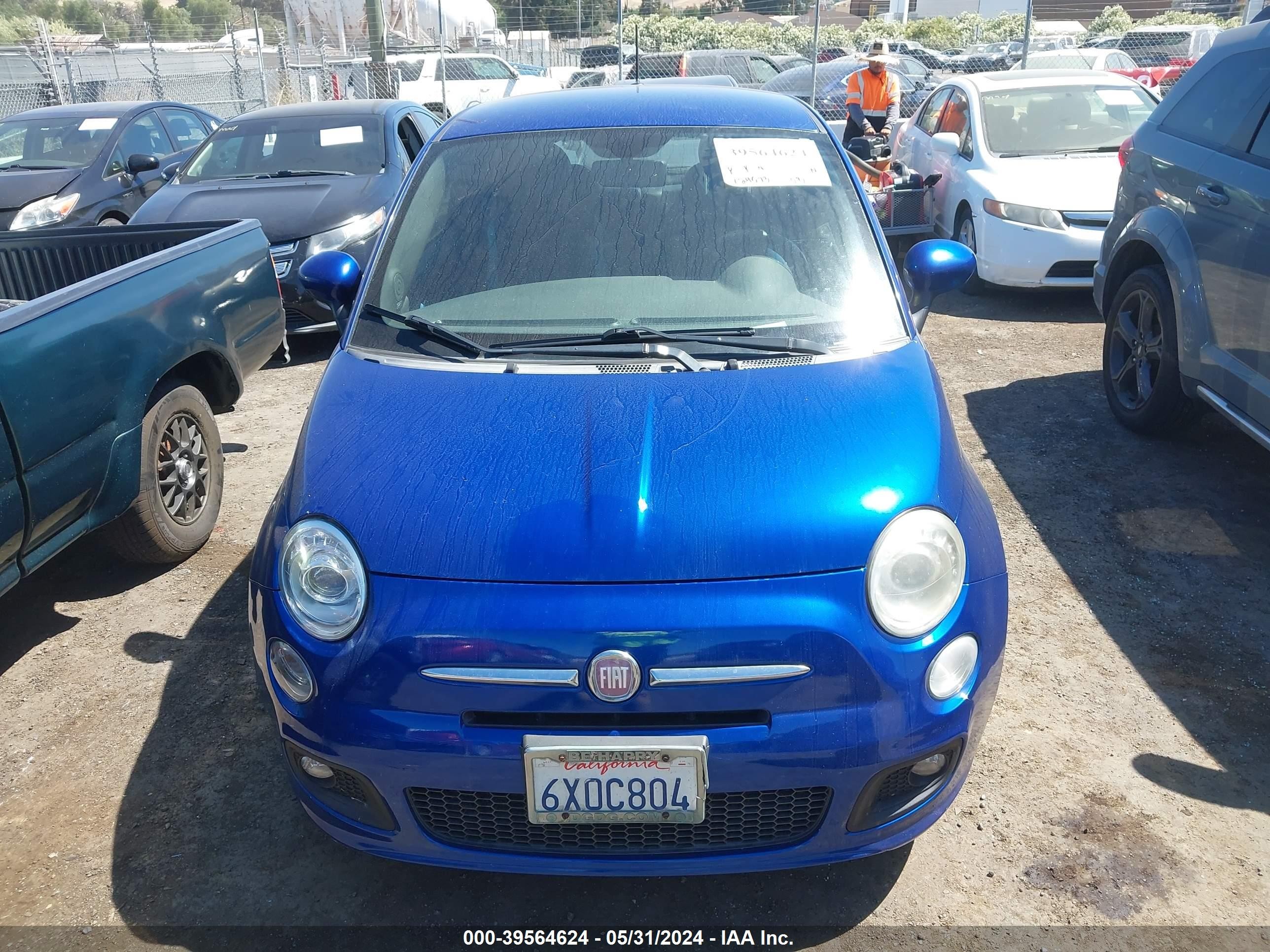 Photo 5 VIN: 3C3CFFBR4CT211496 - FIAT 500 