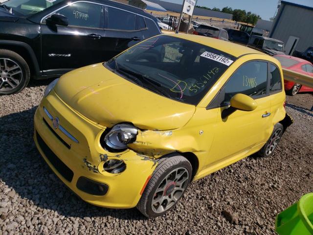 Photo 1 VIN: 3C3CFFBR4CT358188 - FIAT 500 SPORT 