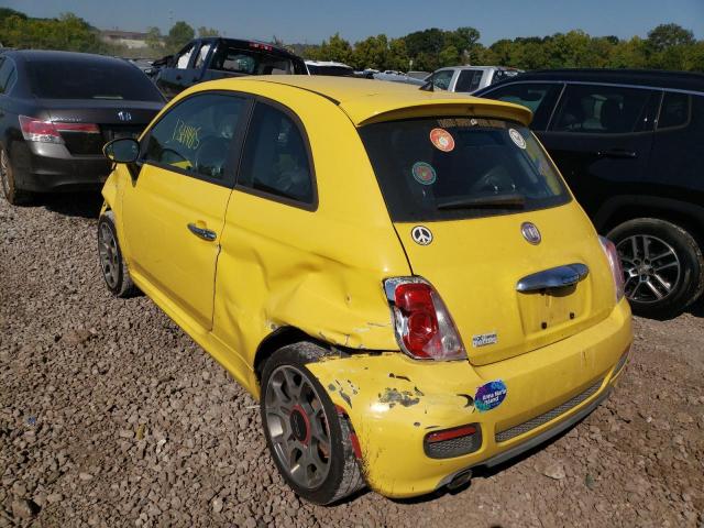 Photo 2 VIN: 3C3CFFBR4CT358188 - FIAT 500 SPORT 