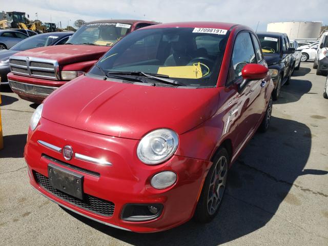 Photo 1 VIN: 3C3CFFBR4CT383799 - FIAT 500 SPORT 