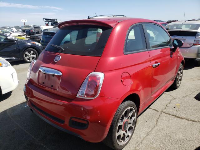 Photo 3 VIN: 3C3CFFBR4CT383799 - FIAT 500 SPORT 