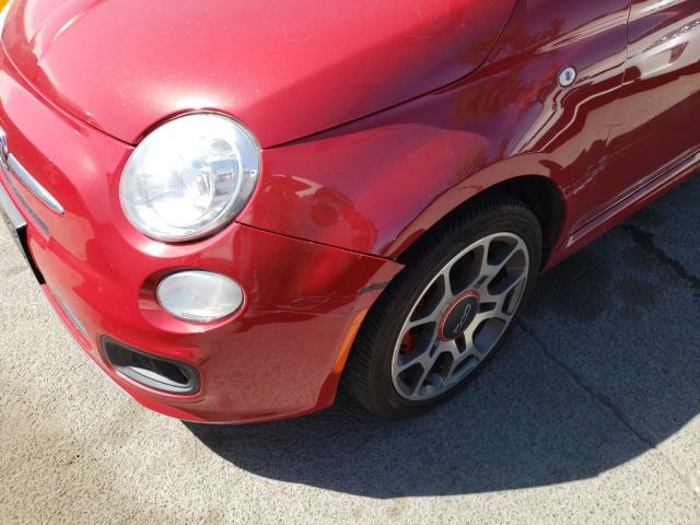 Photo 8 VIN: 3C3CFFBR4CT383799 - FIAT 500 SPORT 