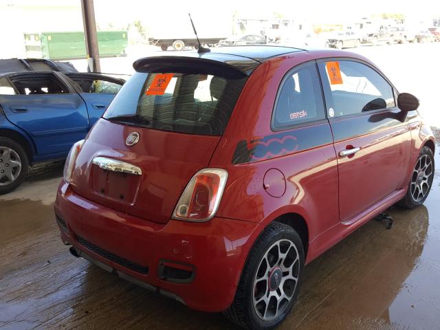 Photo 3 VIN: 3C3CFFBR4CT500281 - FIAT 500 SPORT 