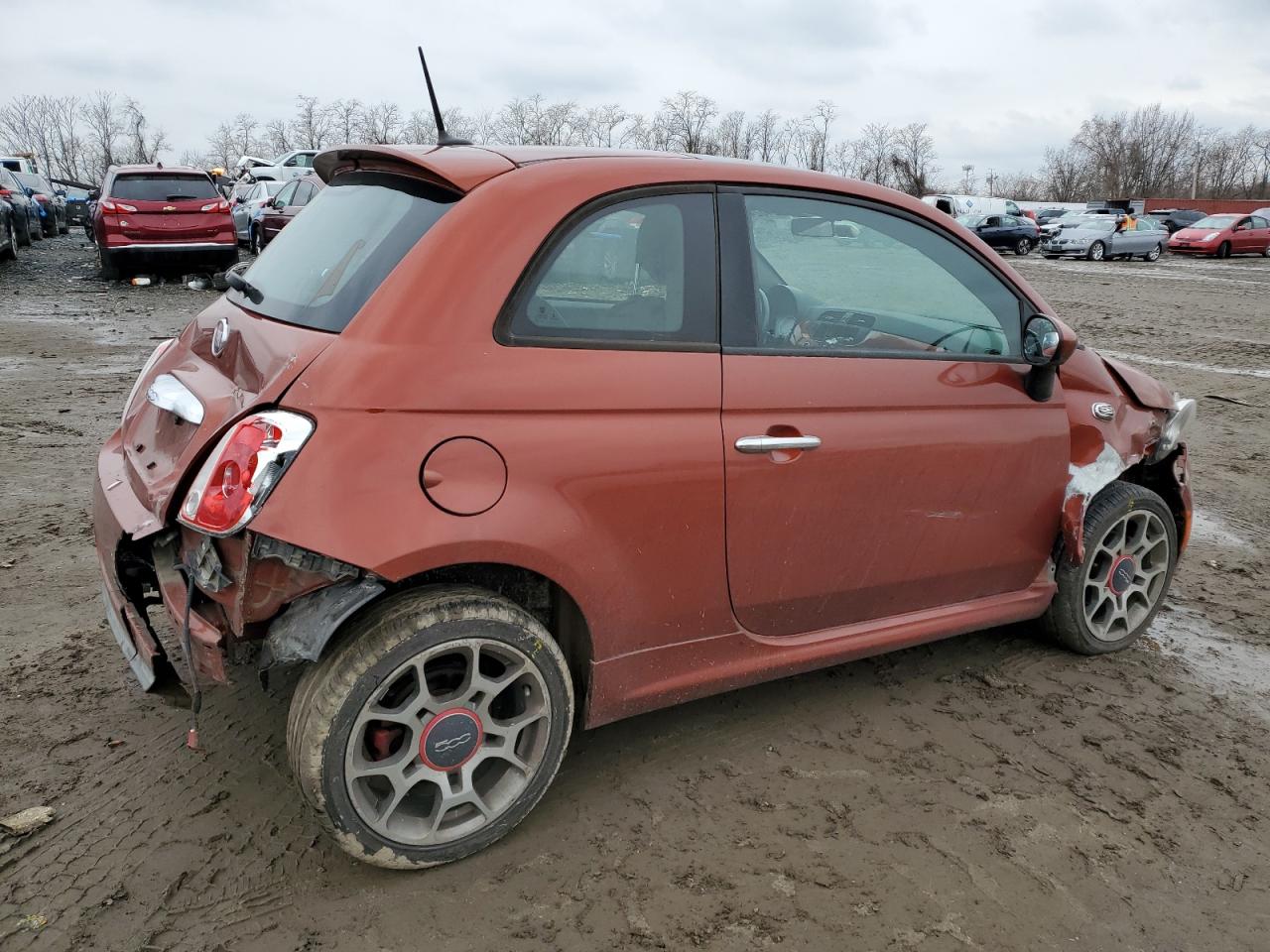 Photo 2 VIN: 3C3CFFBR4DT514537 - FIAT 500 