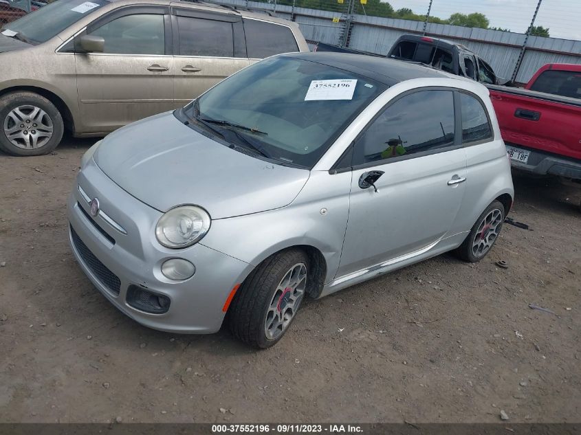 Photo 1 VIN: 3C3CFFBR4DT534920 - FIAT 500 