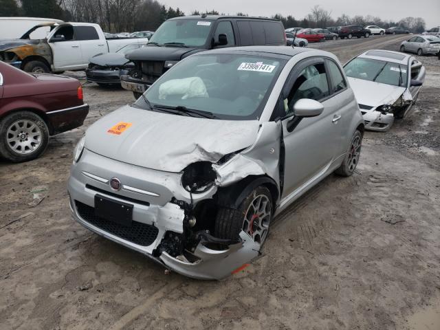 Photo 1 VIN: 3C3CFFBR4DT615500 - FIAT 500 SPORT 