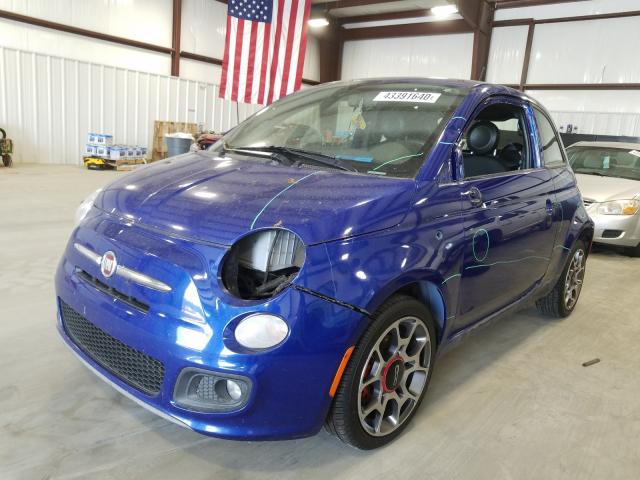 Photo 1 VIN: 3C3CFFBR4DT618624 - FIAT 500 SPORT 