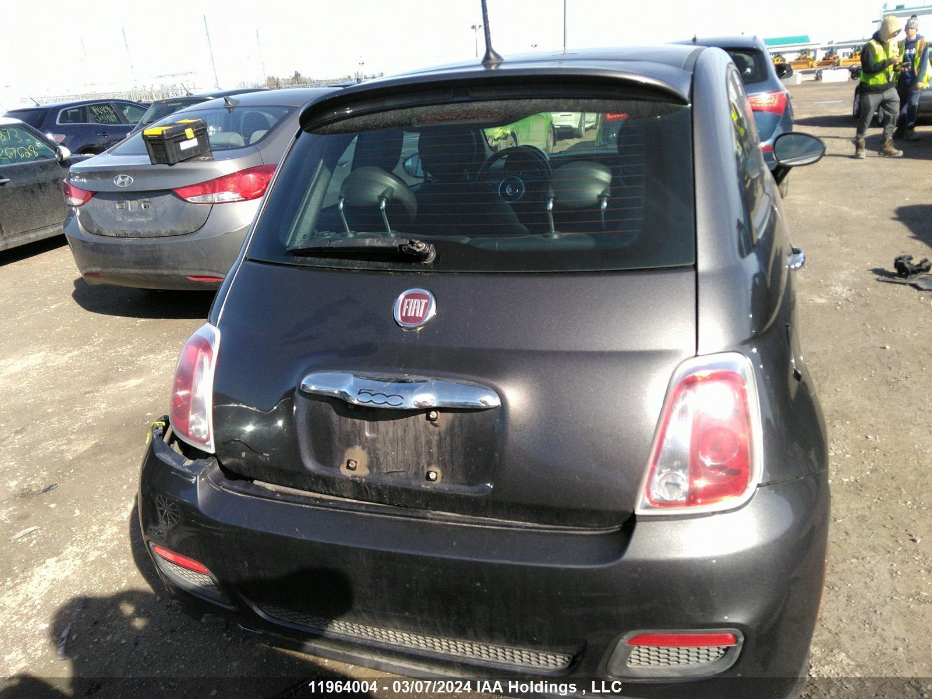 Photo 15 VIN: 3C3CFFBR4FT590276 - FIAT 500 