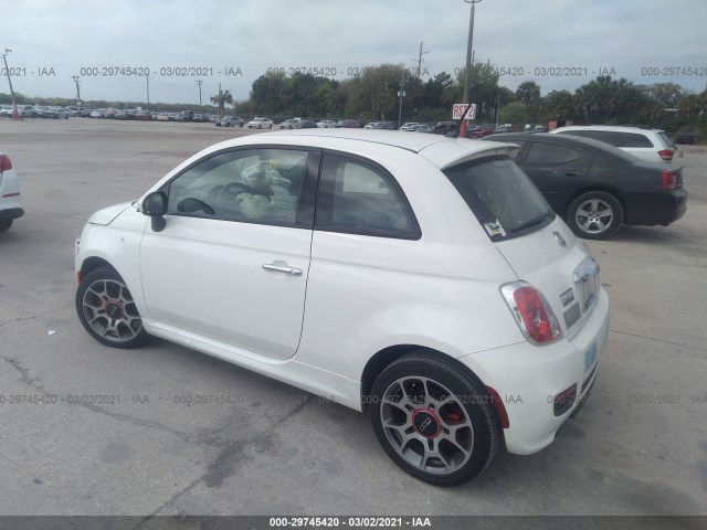 Photo 2 VIN: 3C3CFFBR4FT709959 - FIAT 500 