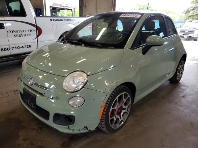 Photo 1 VIN: 3C3CFFBR5CT127476 - FIAT 500 SPORT 