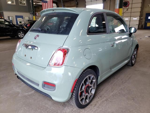 Photo 3 VIN: 3C3CFFBR5CT127476 - FIAT 500 SPORT 