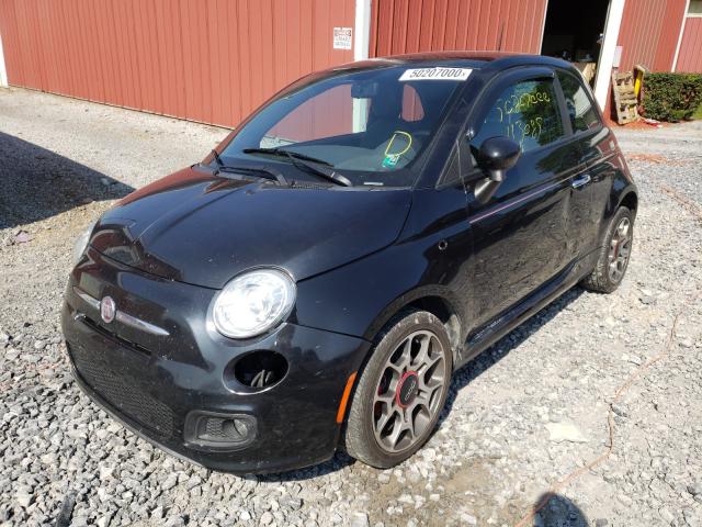 Photo 1 VIN: 3C3CFFBR5CT304186 - FIAT 500 SPORT 