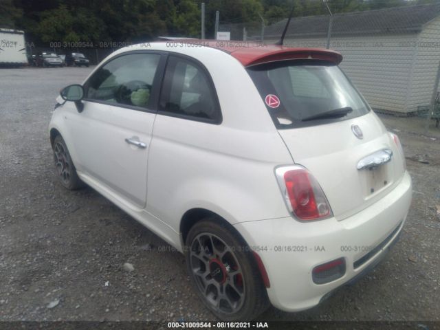 Photo 2 VIN: 3C3CFFBR5CT357700 - FIAT 500 