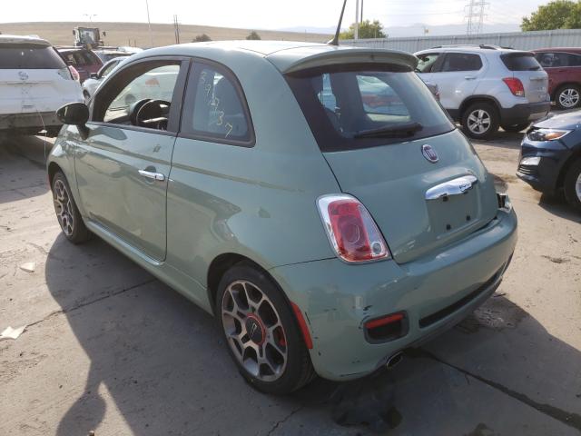 Photo 2 VIN: 3C3CFFBR5CT380443 - FIAT 500 SPORT 