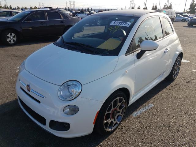 Photo 1 VIN: 3C3CFFBR5CT385688 - FIAT 500 SPORT 