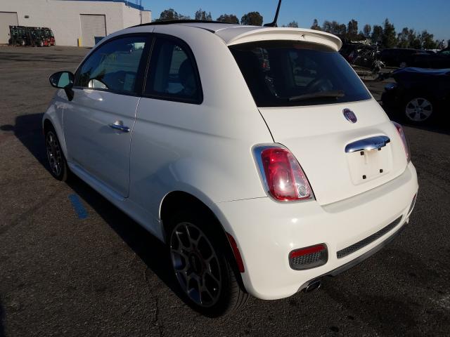 Photo 2 VIN: 3C3CFFBR5CT385688 - FIAT 500 SPORT 