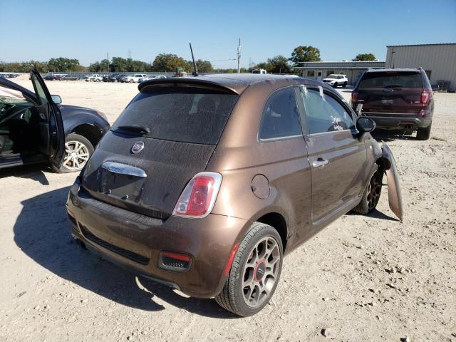 Photo 3 VIN: 3C3CFFBR5DT544825 - FIAT 500 SPORT 