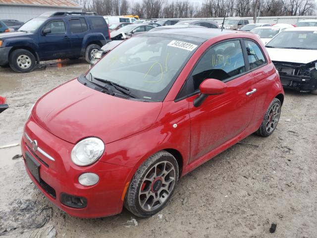 Photo 1 VIN: 3C3CFFBR5DT628403 - FIAT 500 SPORT 