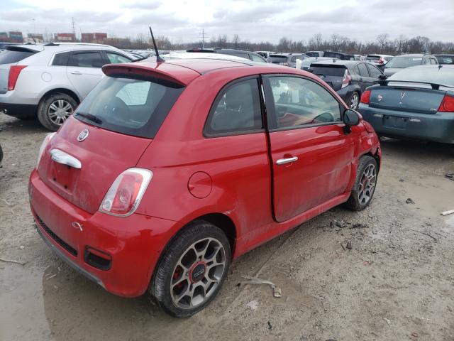 Photo 3 VIN: 3C3CFFBR5DT628403 - FIAT 500 SPORT 