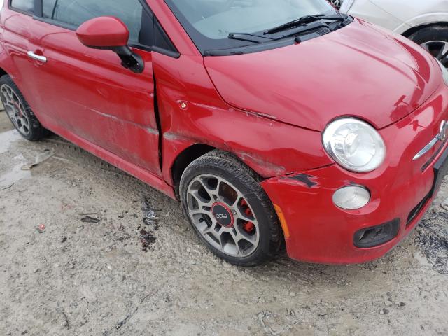 Photo 8 VIN: 3C3CFFBR5DT628403 - FIAT 500 SPORT 