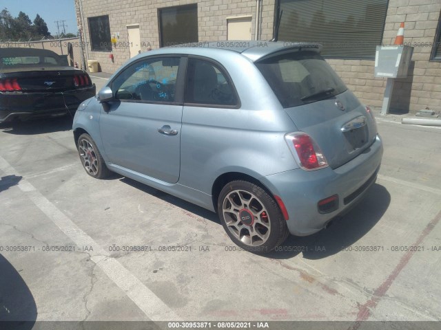 Photo 2 VIN: 3C3CFFBR5DT628806 - FIAT 500 