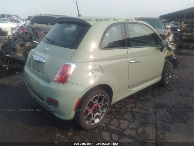 Photo 3 VIN: 3C3CFFBR5FT534721 - FIAT 500 